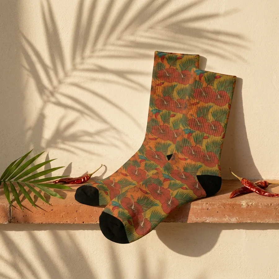 The Socks — Super Rat Hibiscus