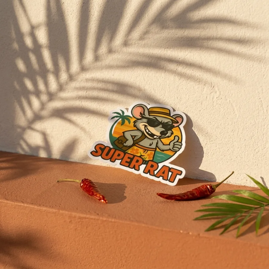 The Sticker — Super Rat Beach