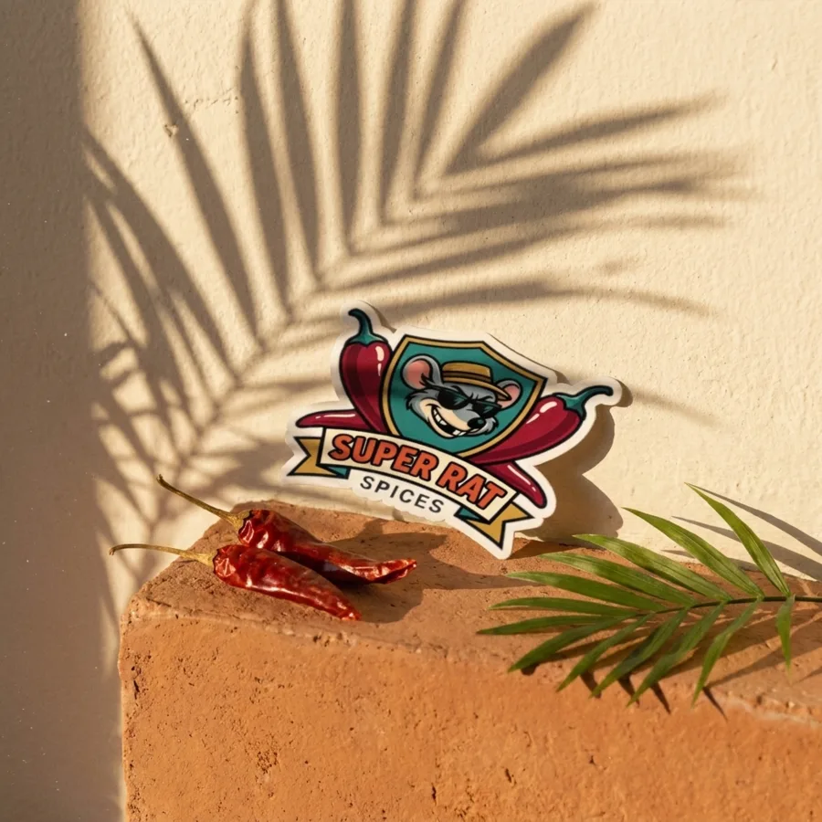 The Sticker — Super Rat Crest