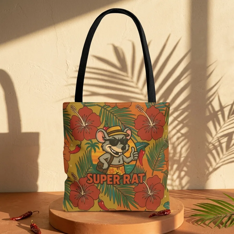 The Tote — Super Rat Hibiscus
