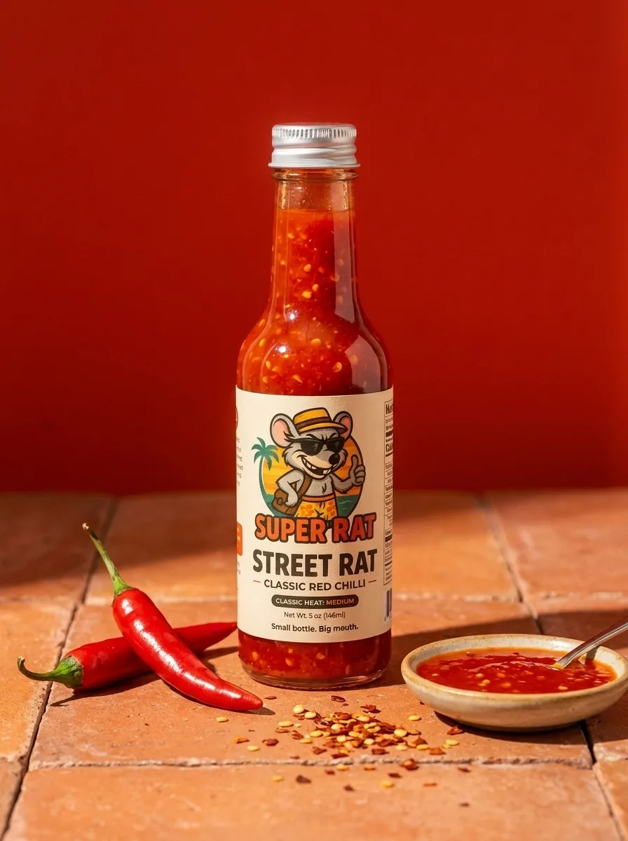Street Rat — Classic red chilli — the everyday hero.